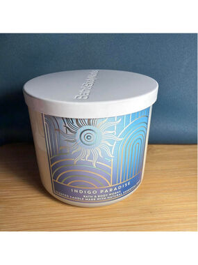 Bath & Body Works Indigo Paradise candle, 3-wick